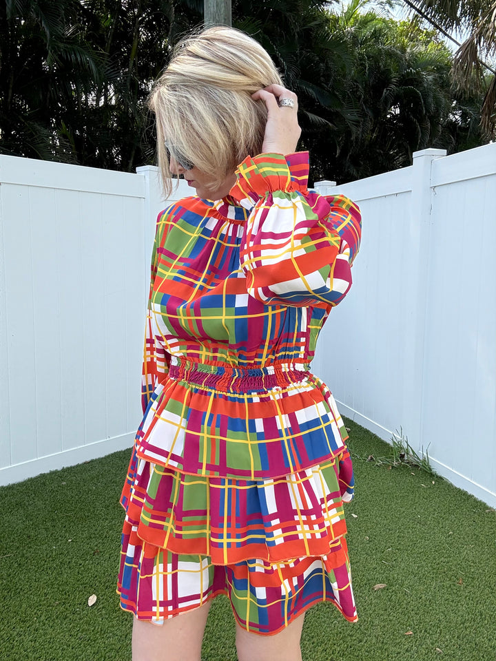 Keep On Charming Plaid Dress - Reg & Curvy