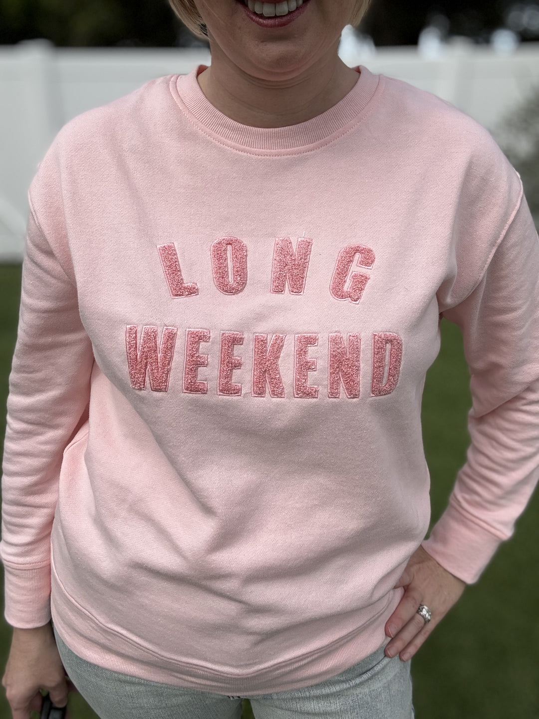 Long Weekend Sweater in Pink - Reg & Curvy