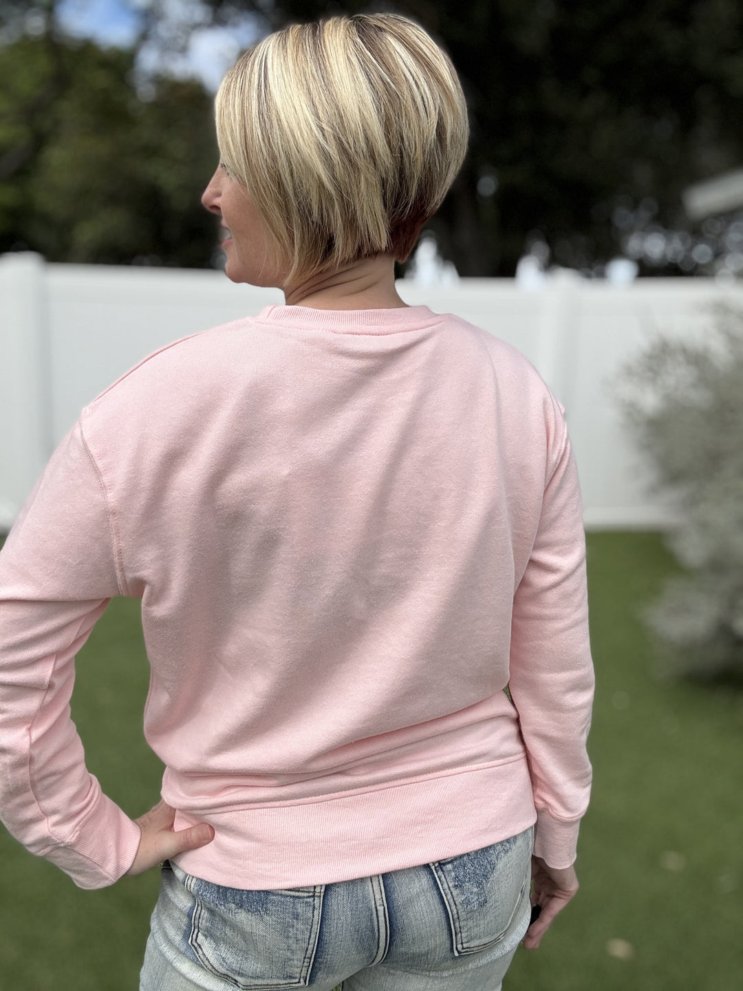 Long Weekend Sweater in Pink - Reg & Curvy