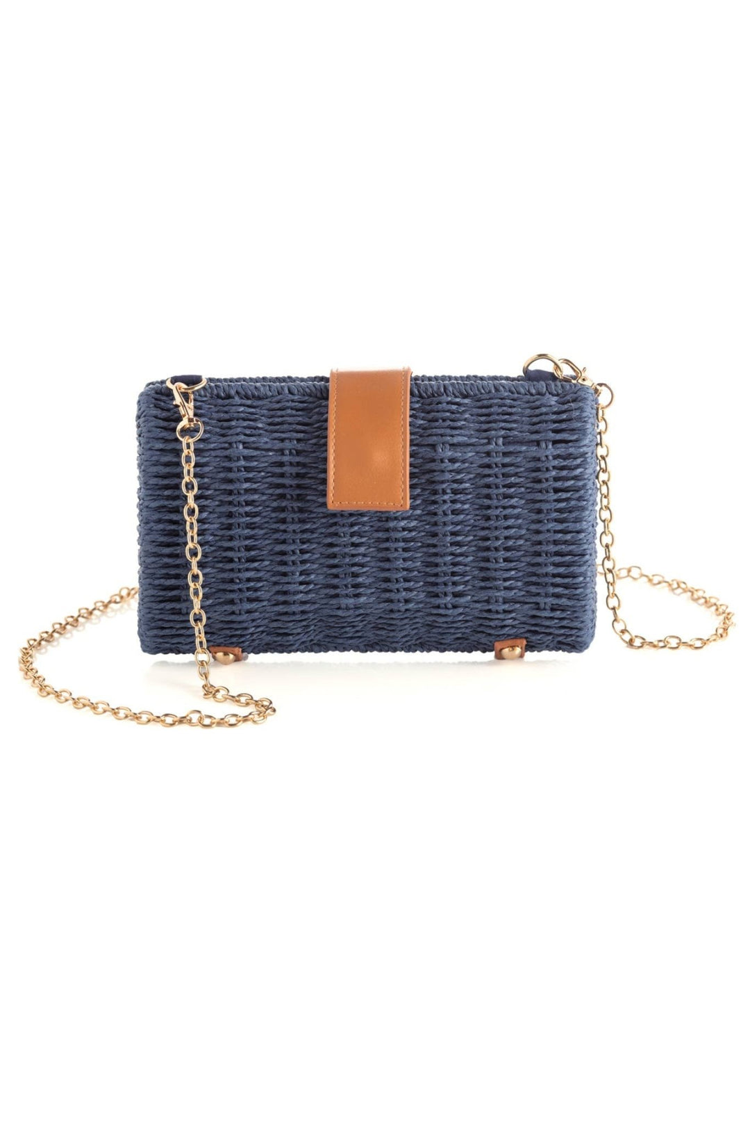 Classic Navy Crossbody Clutch - Lolo Viv Boutique