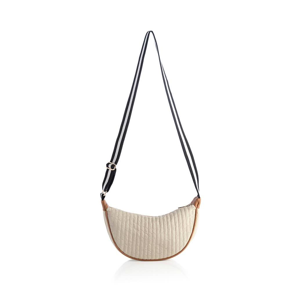 Cream Cross Body Bag - Lolo Viv Boutique