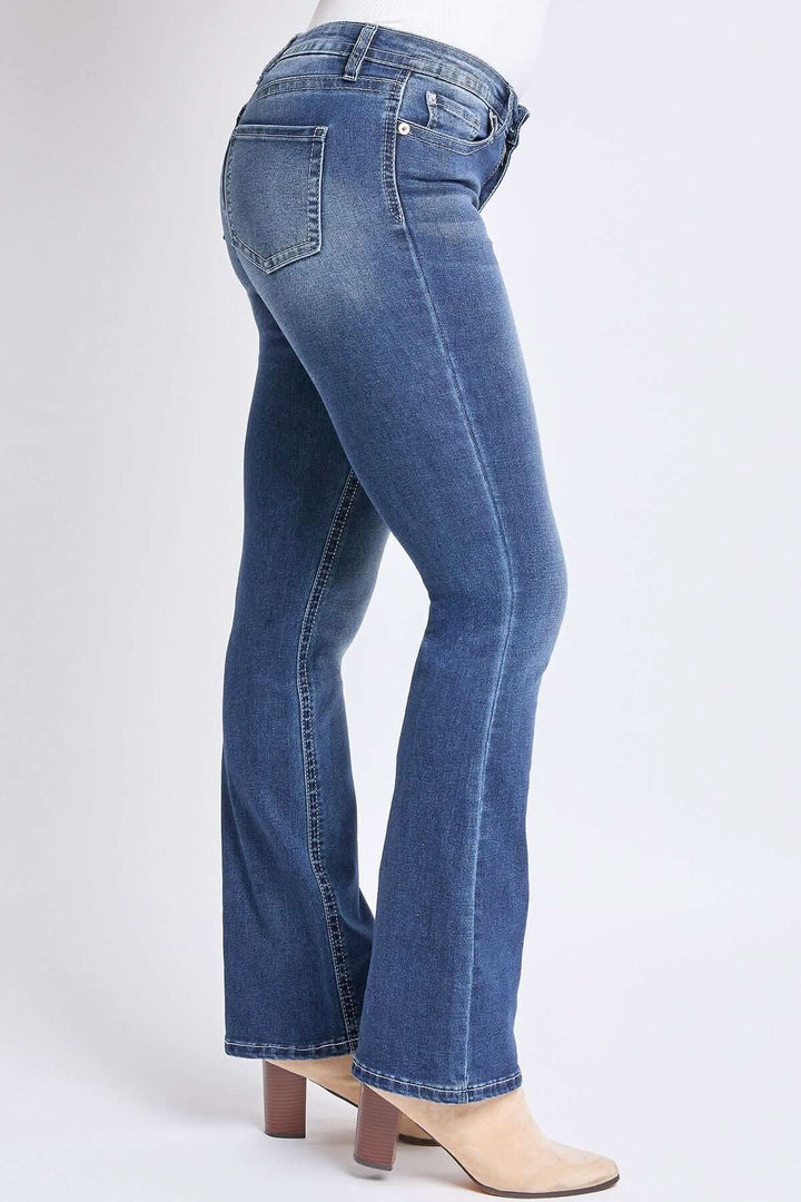 Dark Indigo Bootcut Jeans - Lolo Viv Boutique