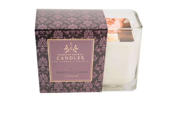 French Fig & Amber: 2 - in - 1 Soy Lotion Candle - Lolo Viv Boutique