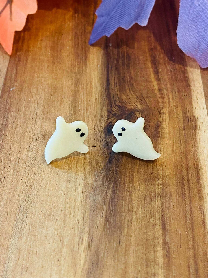 Glow in the Dark Ghost Earrings - Lolo Viv Boutique