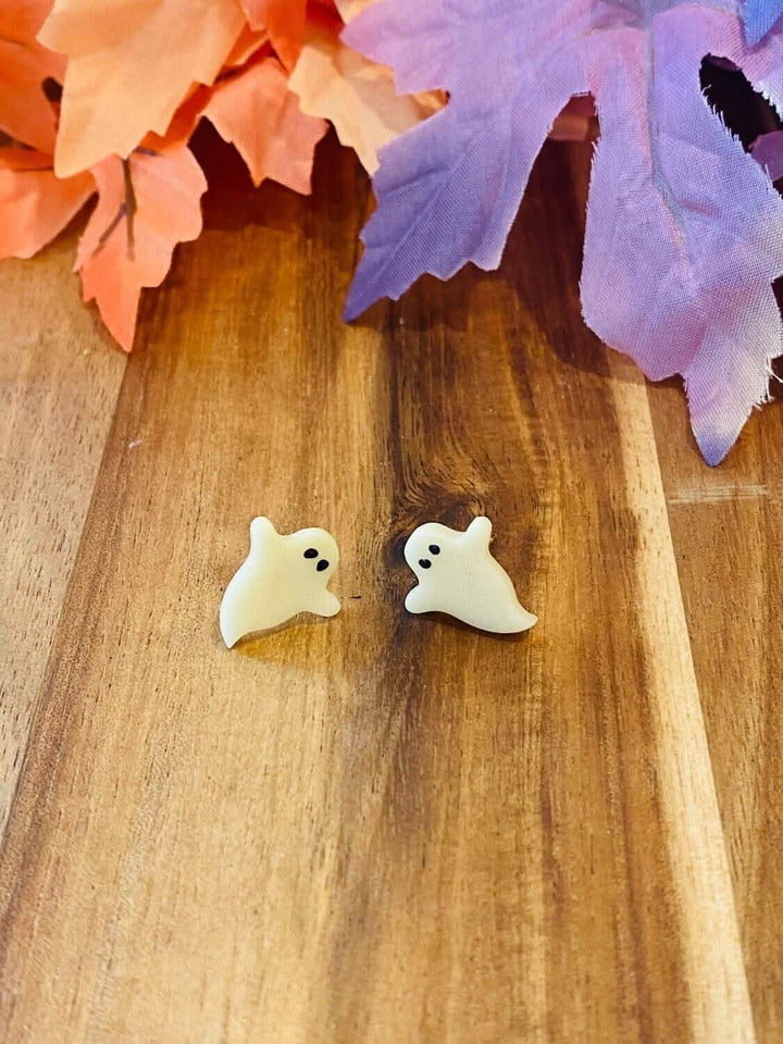 Glow in the Dark Ghost Earrings - Lolo Viv Boutique