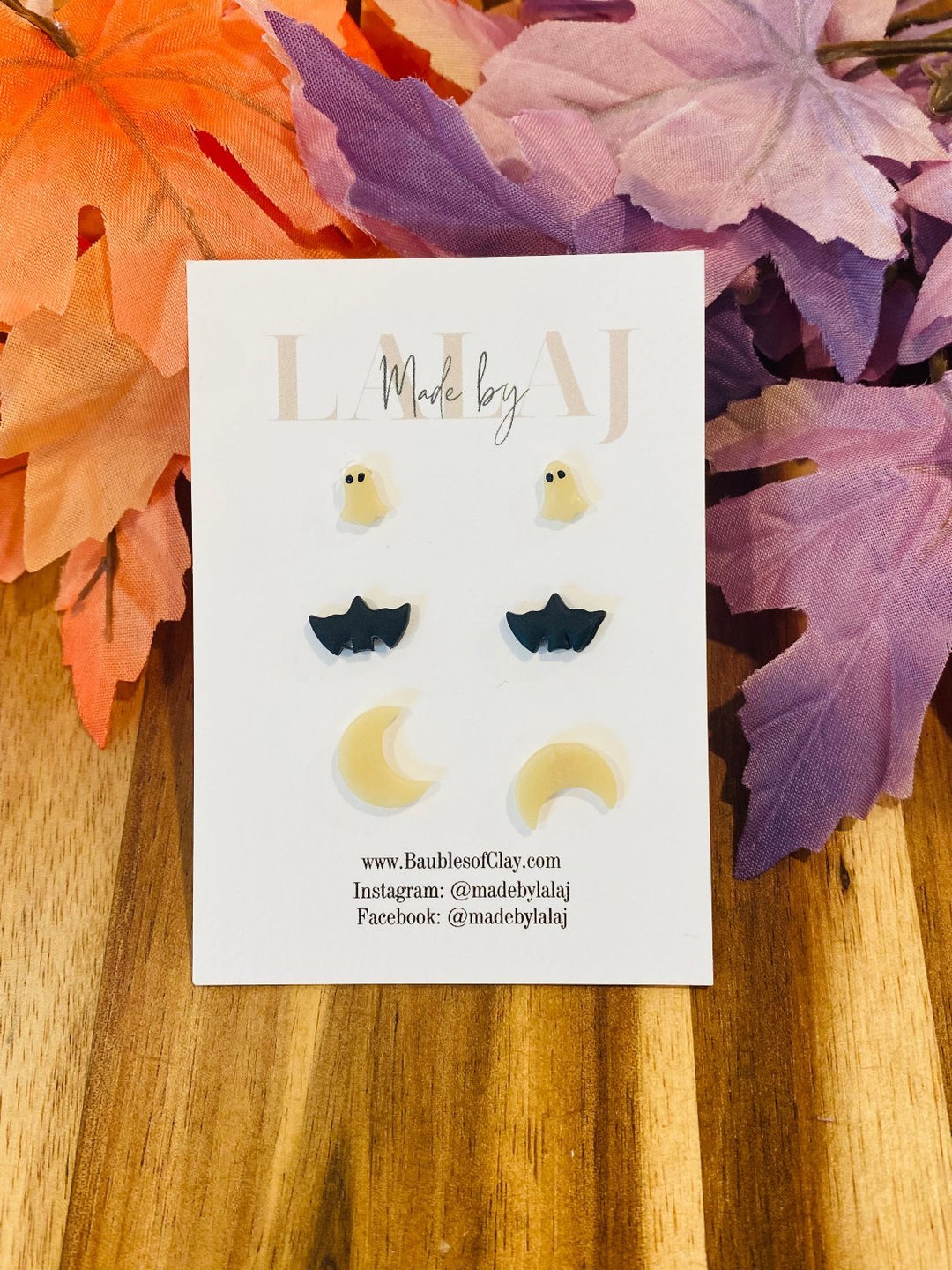 Glow in the Dark Triple Stud Earrings - Lolo Viv Boutique