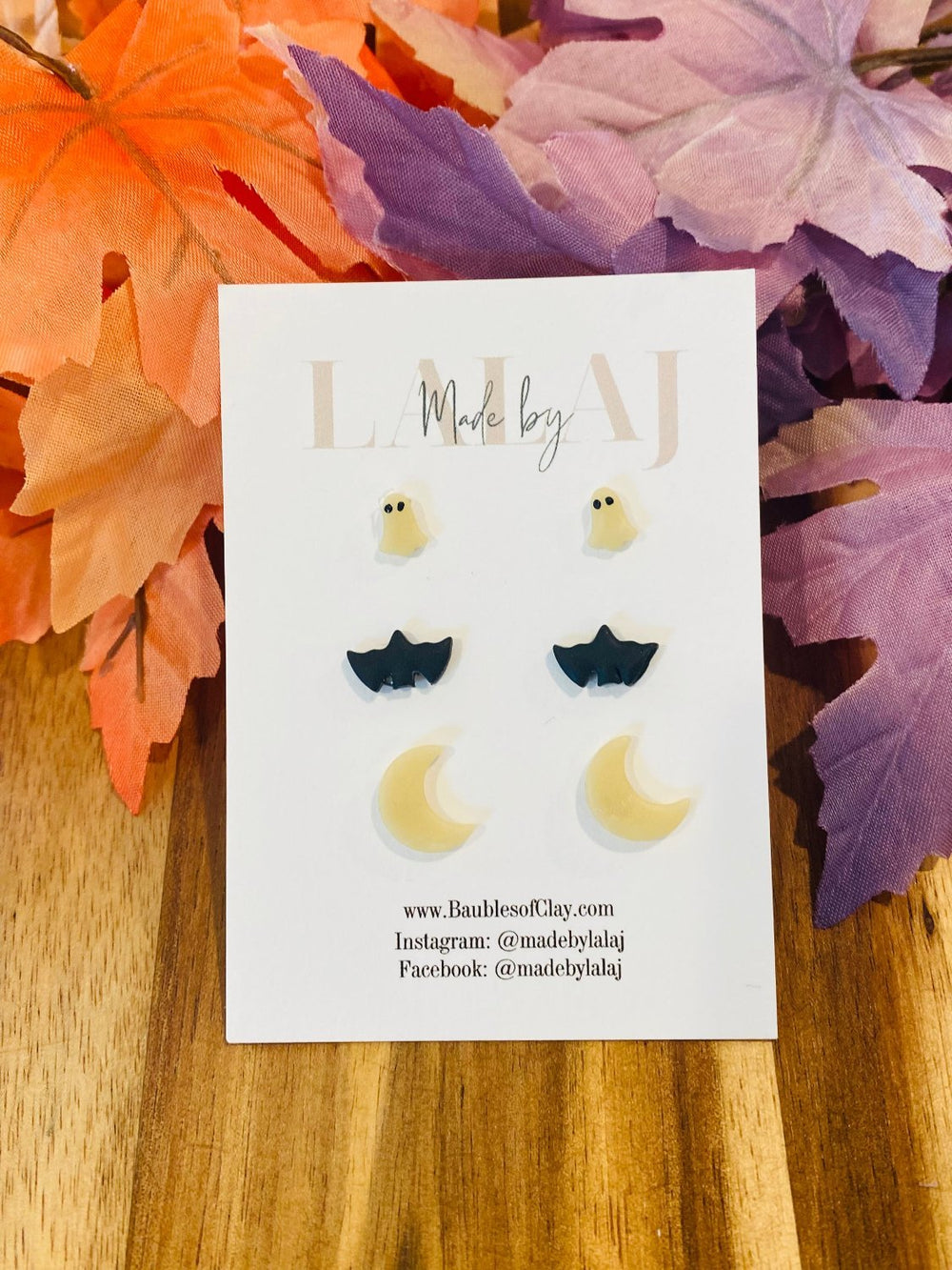 Glow in the Dark Triple Stud Earrings - Lolo Viv Boutique