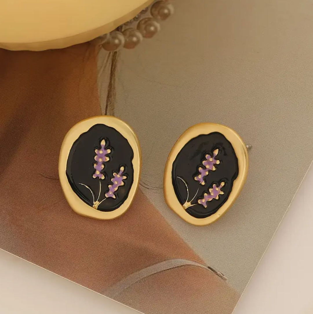 Lavender Dreams Earrings - Lolo Viv Boutique