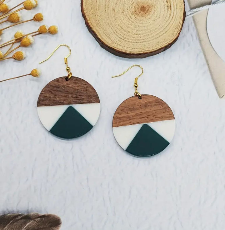 Modern Geometric Earrings - Lolo Viv Boutique