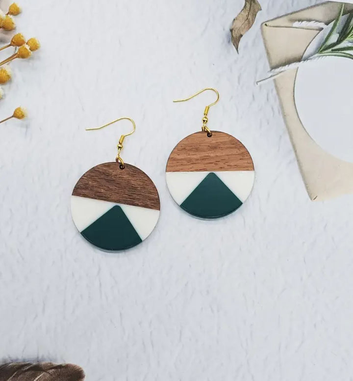 Modern Geometric Earrings - Lolo Viv Boutique