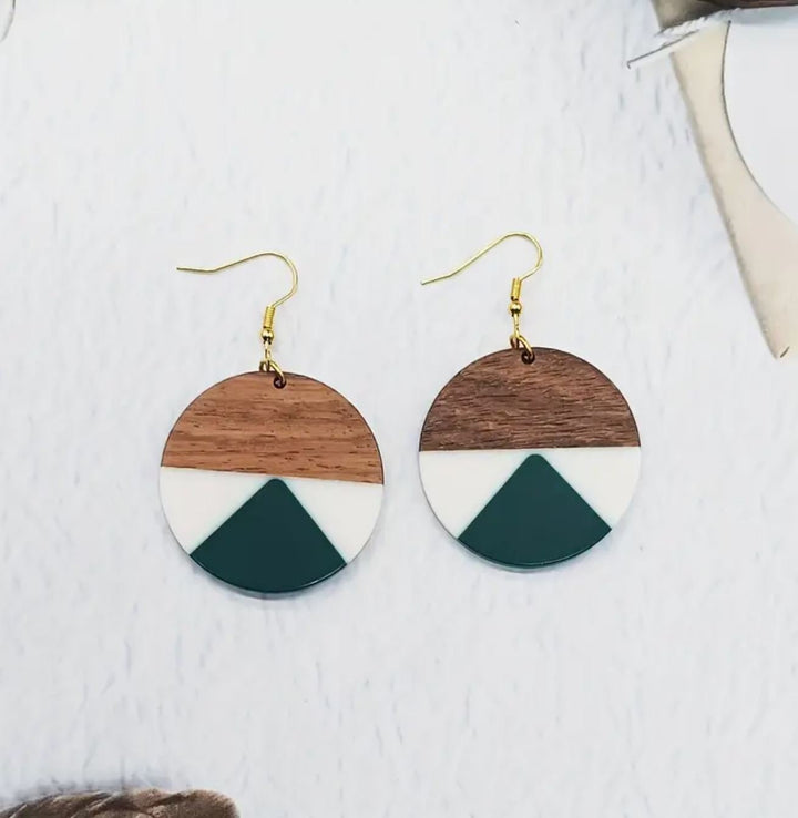 Modern Geometric Earrings - Lolo Viv Boutique