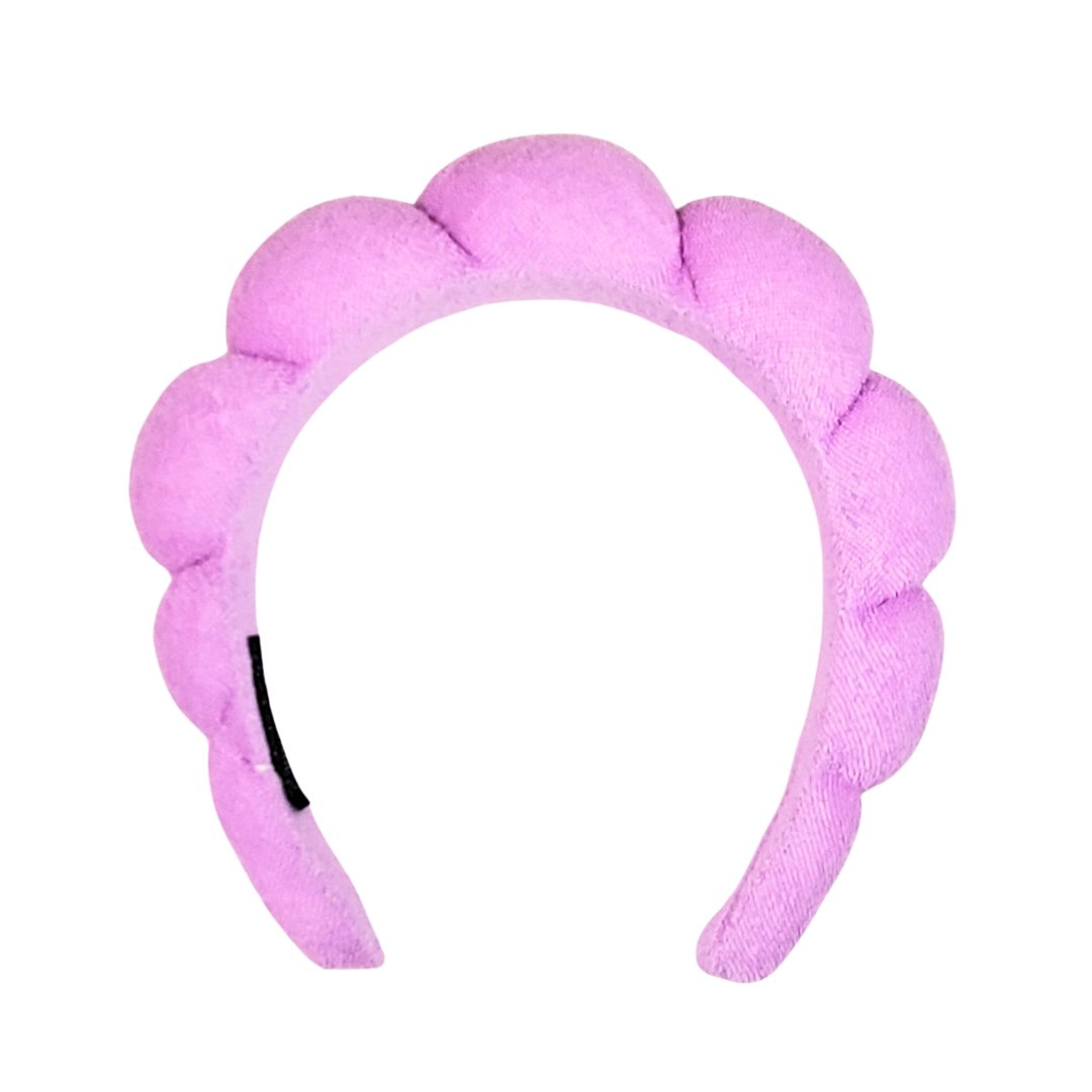 Spa Headband Terrycloth Bubble Makeup Headband - Lolo Viv Boutique