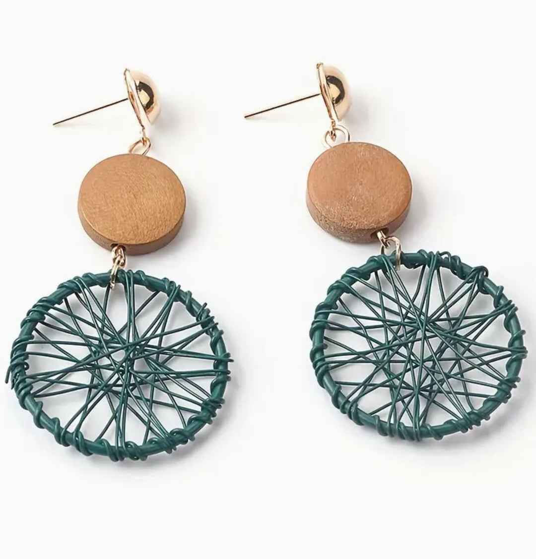 Vintage - Inspired Dream Catcher Earrings - Lolo Viv Boutique