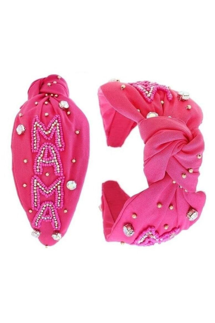 Beaded Mama Top Knot Headband - 2 Colors